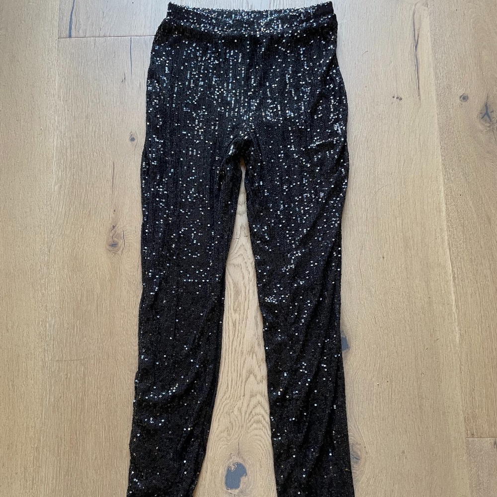 NWT Windsor Showtime Chic Sequin Tapered Leggings